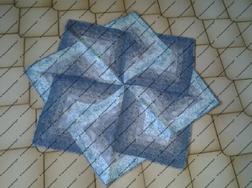 Patchwork Técnica Dança dos Leques