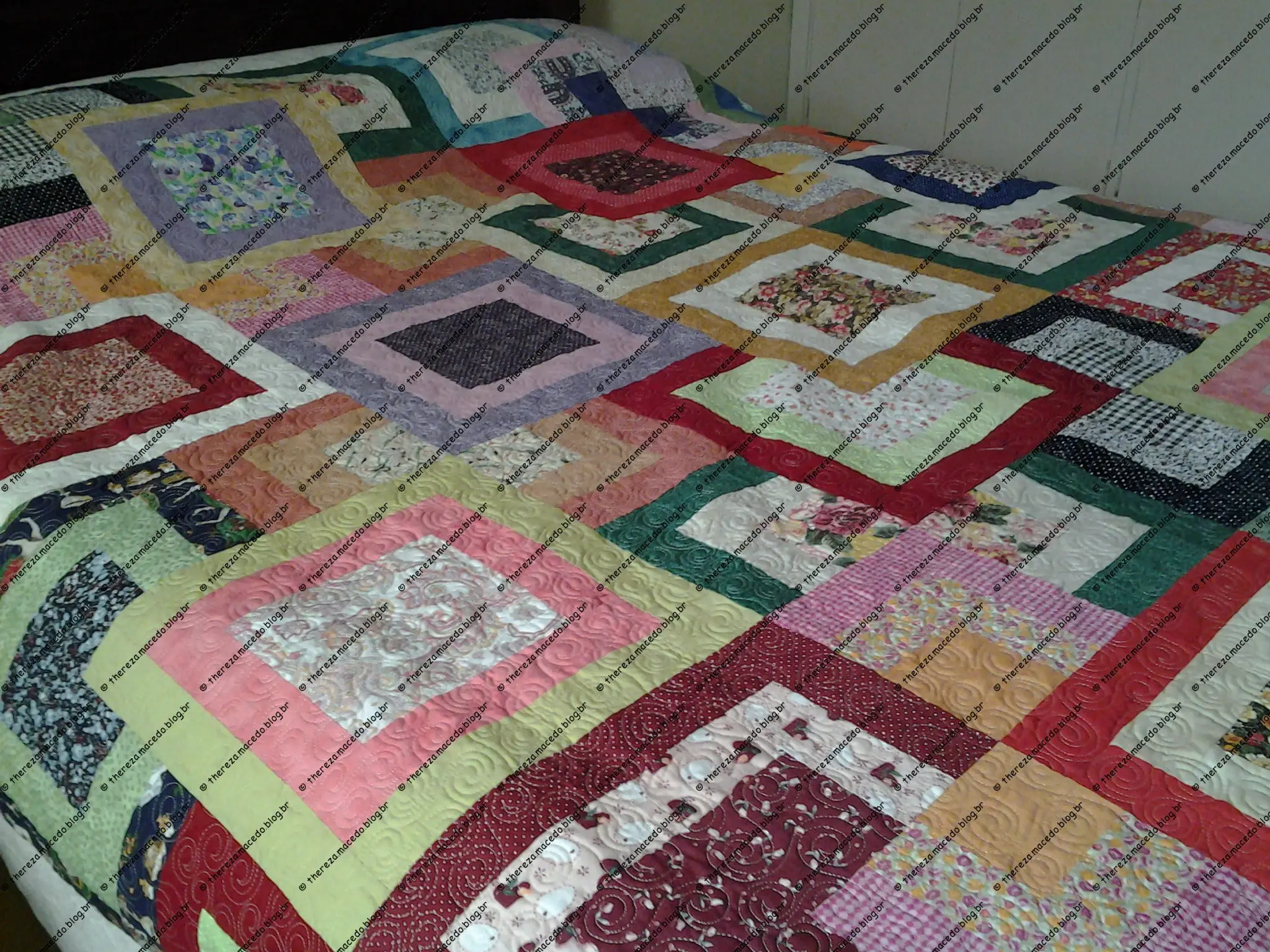 Patchwork Técnica do Oito em 3D