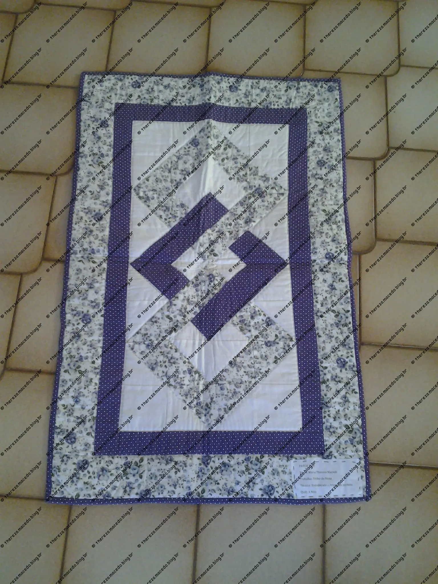 Patchwork Técnica Entrelacado